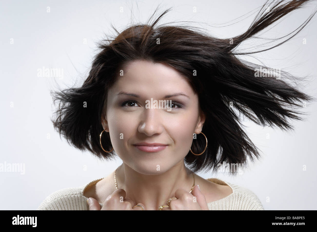 Woman 30s portrait cutout hi-res stock photography and images - Alamy