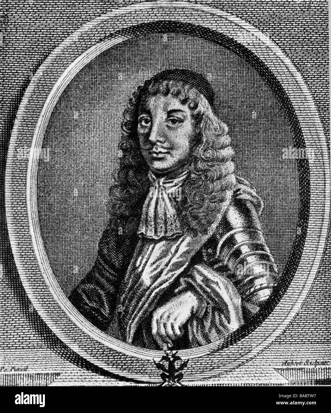 Montecuccoli, Raimondo, 21.2.1609 - 16.10.1681, Imperial general, portrait, copper engraving, 17th century, , Artist's Copyright has not to be cleared Stock Photo