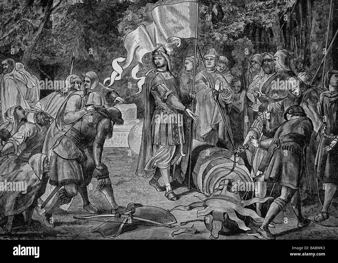 Saint boniface engraving hires stock photography and images Alamy