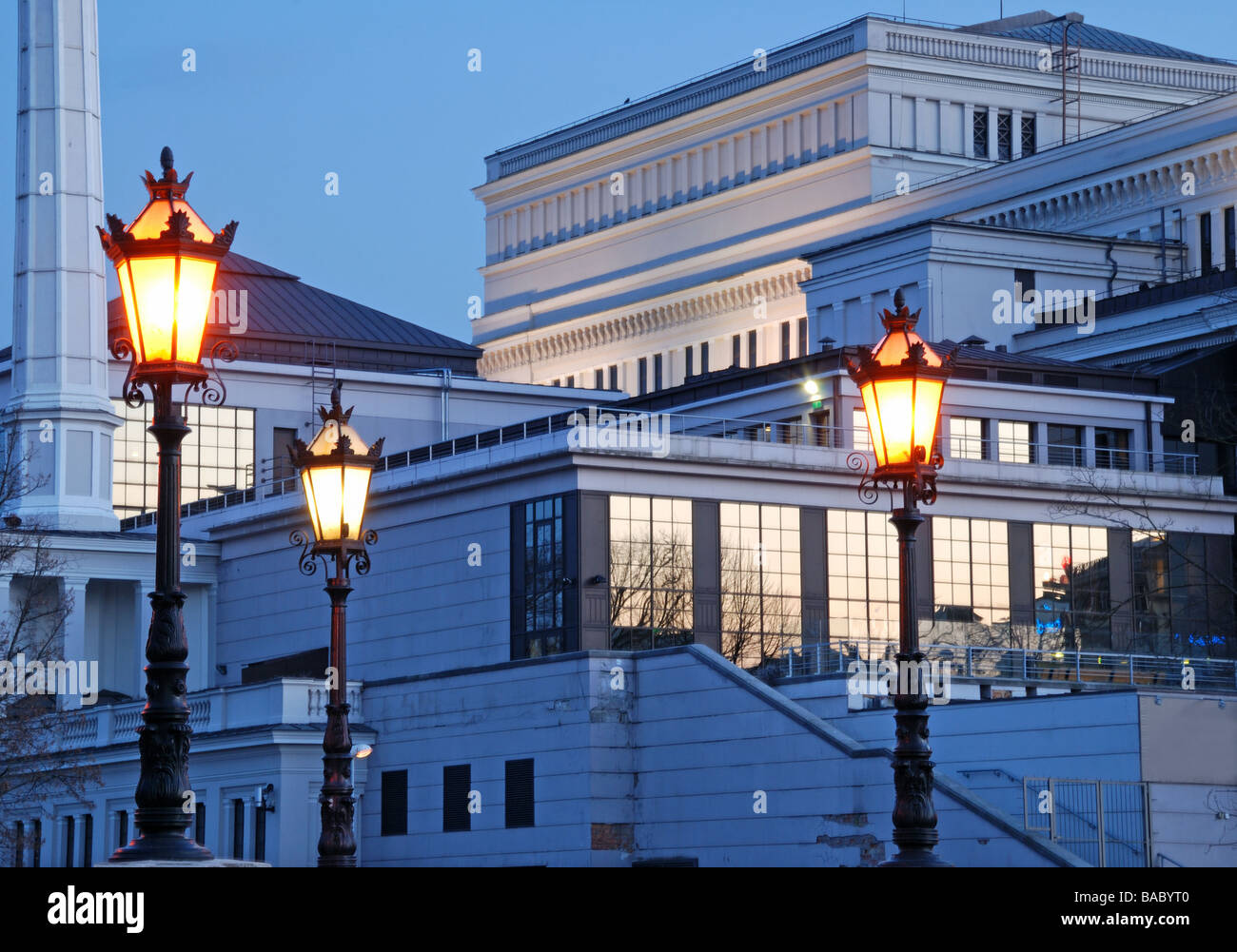 The Latvian national opera and ballet theater Stock Photo - Alamy