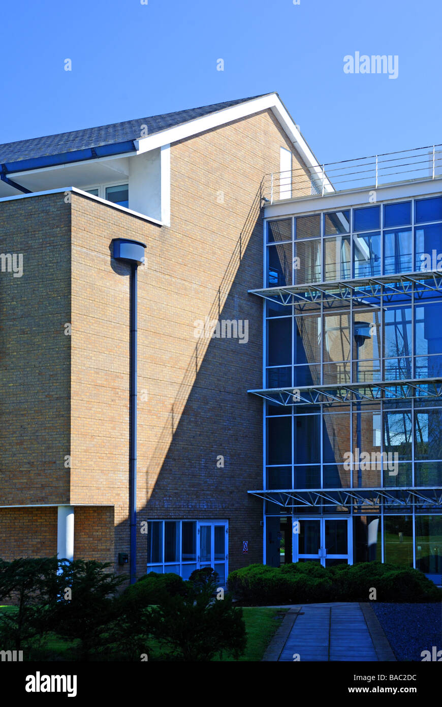 Management School. Lancaster University, Lancashire, England, United Kingdom, Europe. Stock Photo