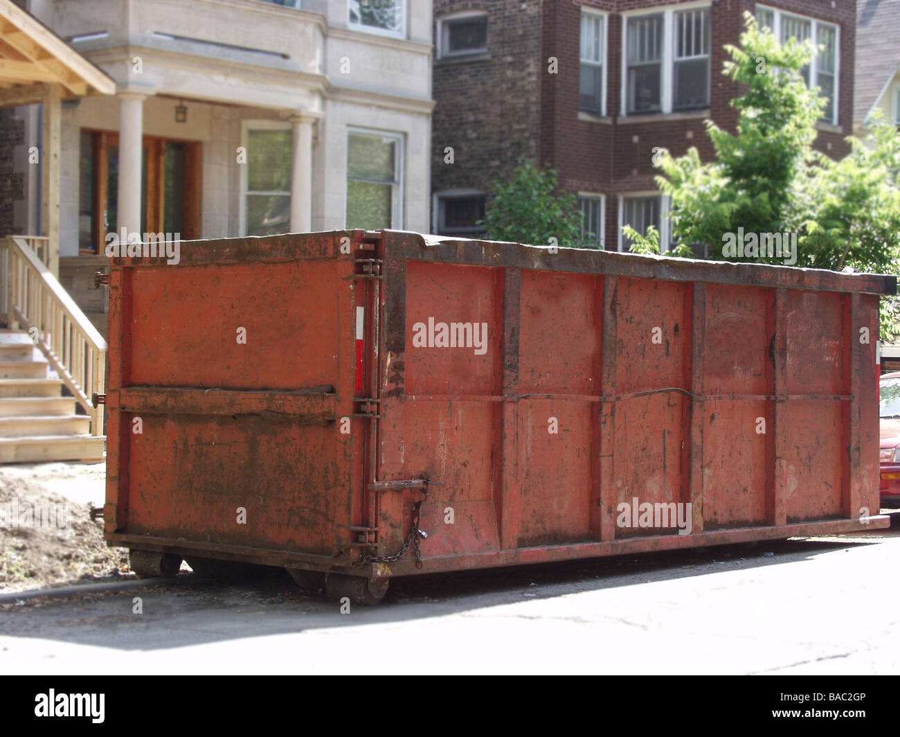 rubbish and garbage removal Stock Photo Alamy
