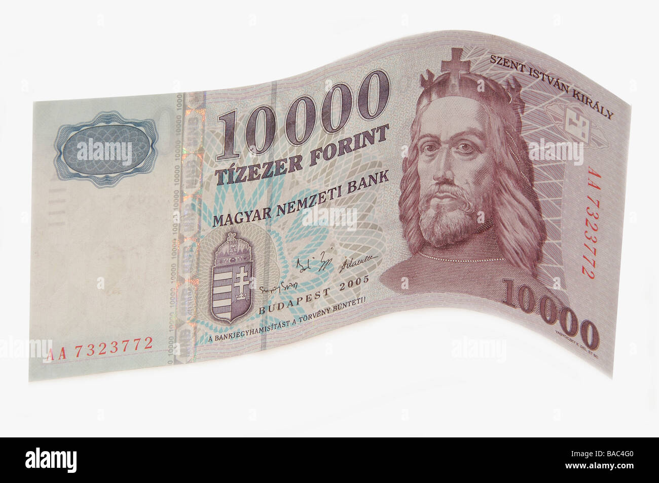 Forint Hungarian currency Stock Photo