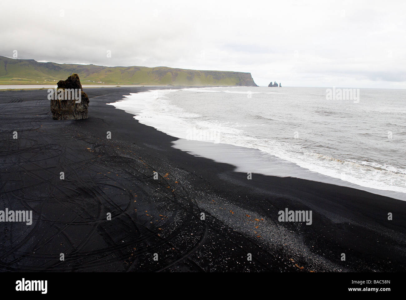 Iceland, south region, Vik beach Stock Photo
