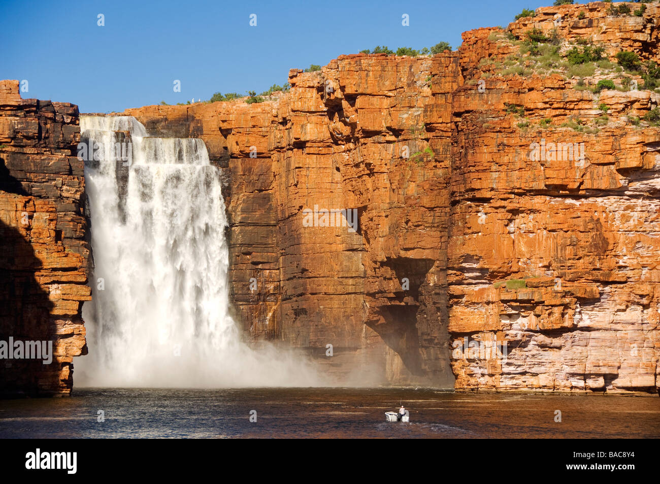 Australia Western Australia Kimberley Region King George Falls Stock Photo Alamy