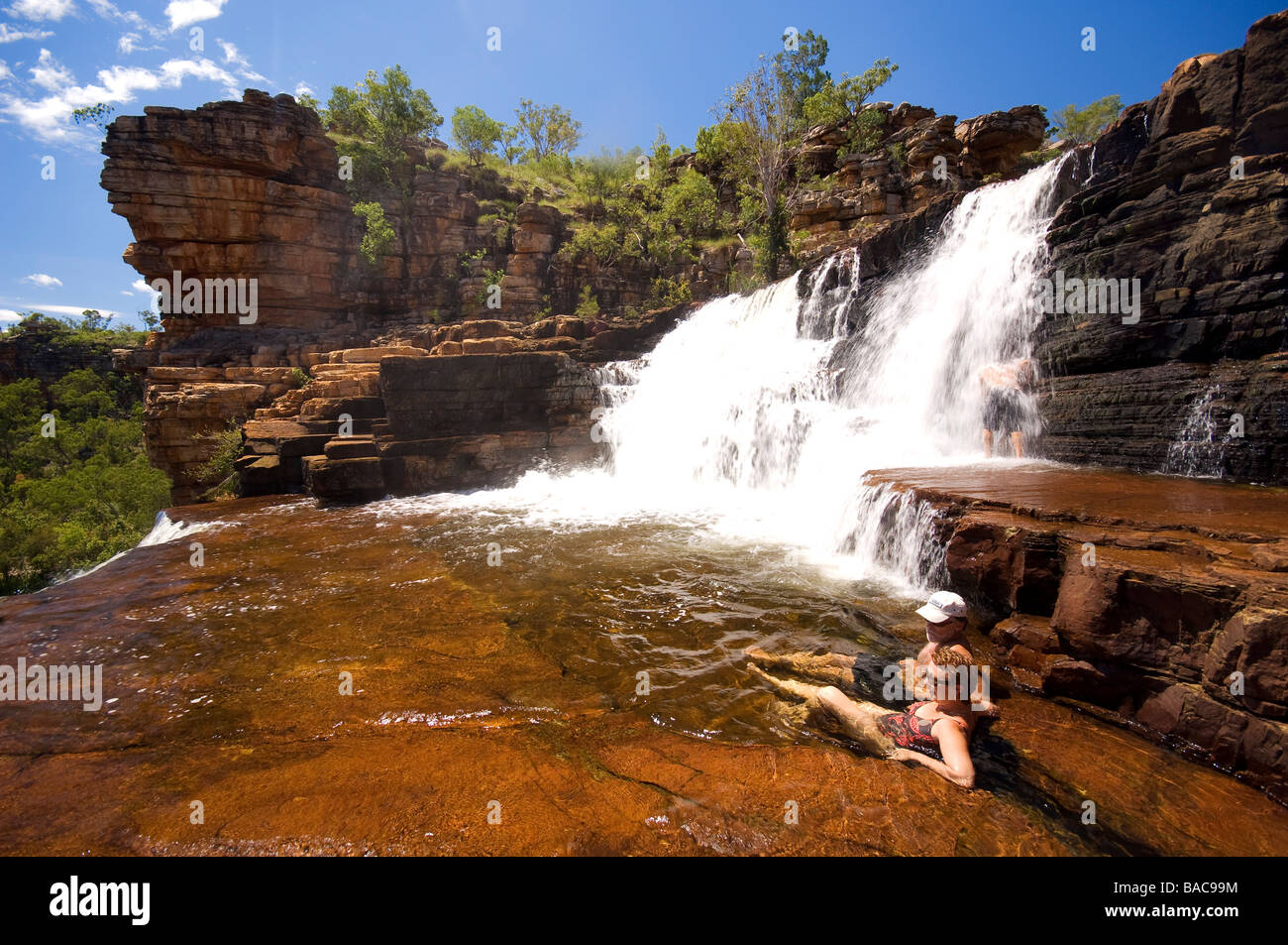 Australia, Western Australia, Kimberley Region, Eagle Falls Stock Photo