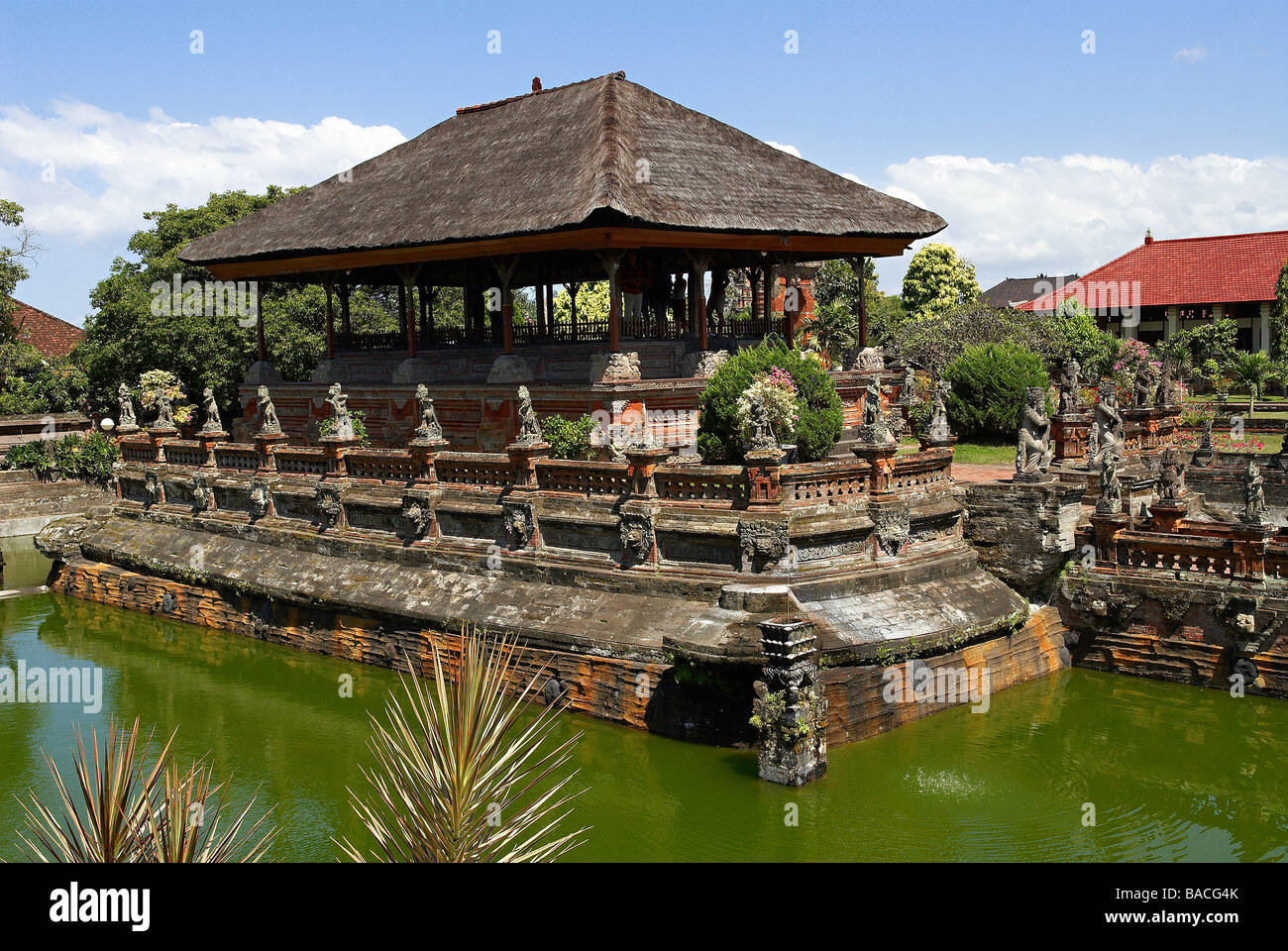 Indonesia, Bali, Klungkung Royal Palace Stock Photo - Alamy