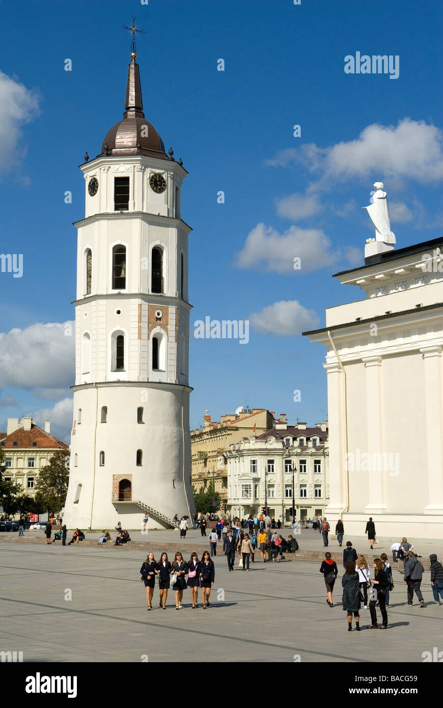 Lithuania (Baltic States), Vilnius, historical center, classified as World Heritage by UNESCO