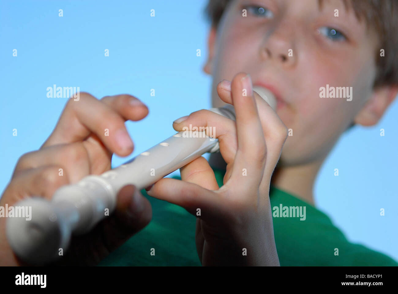 Playing a recorder hires stock photography and images Alamy