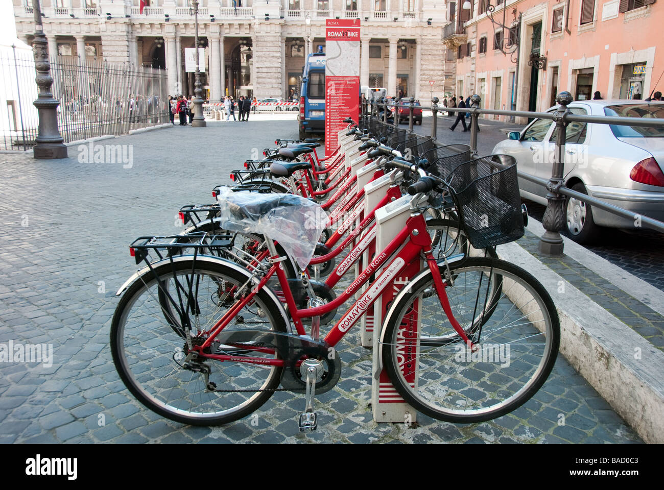 A tourist initiative Roma'n Bike instigated by the Comune of Rome for