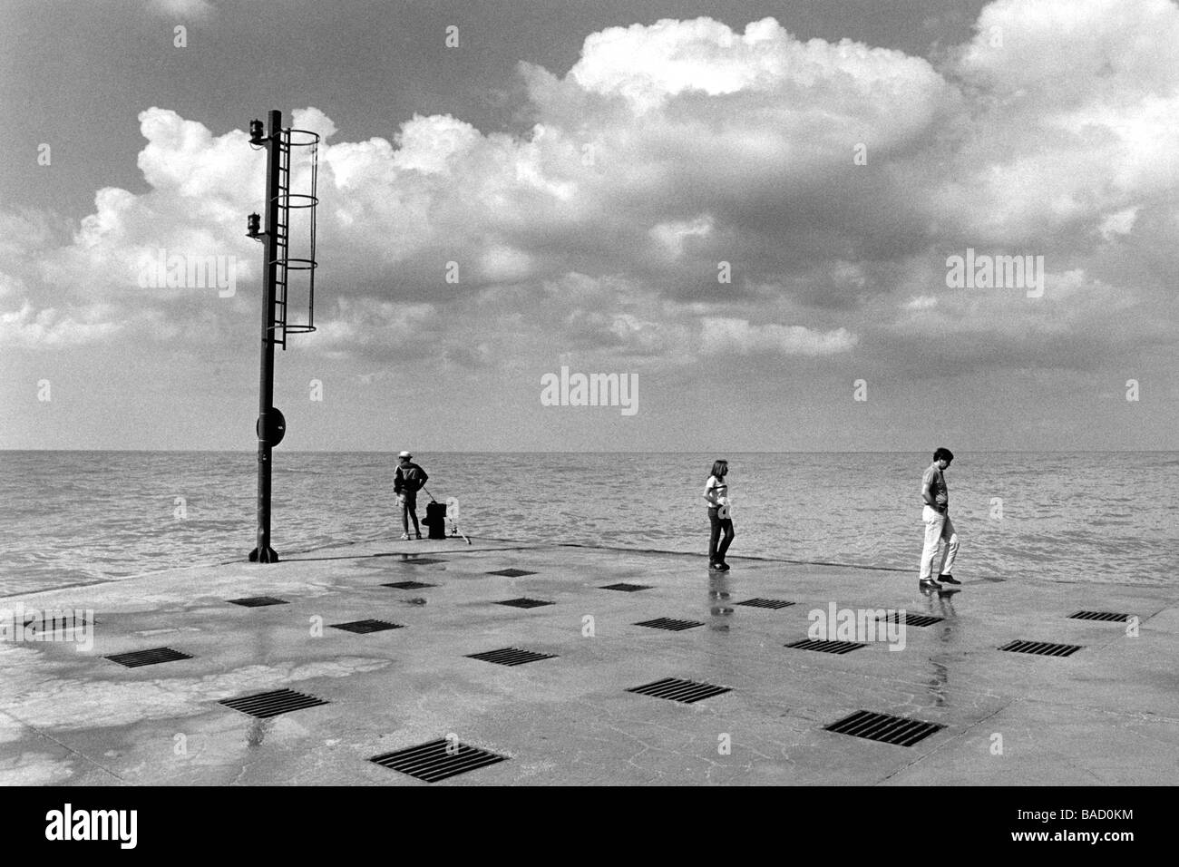 The Rimini beach Rimini Italy Stock Photo Alamy