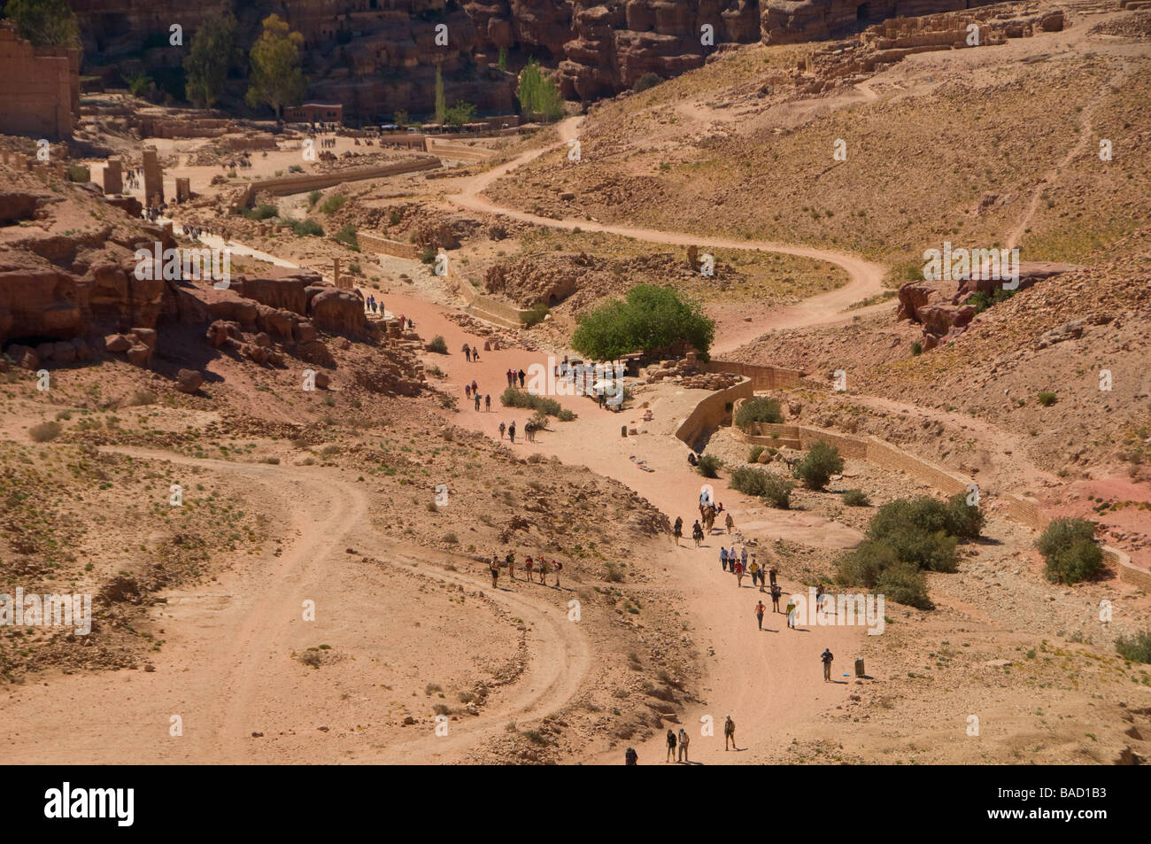 Jordan petra aerial hi-res stock photography and images - Alamy