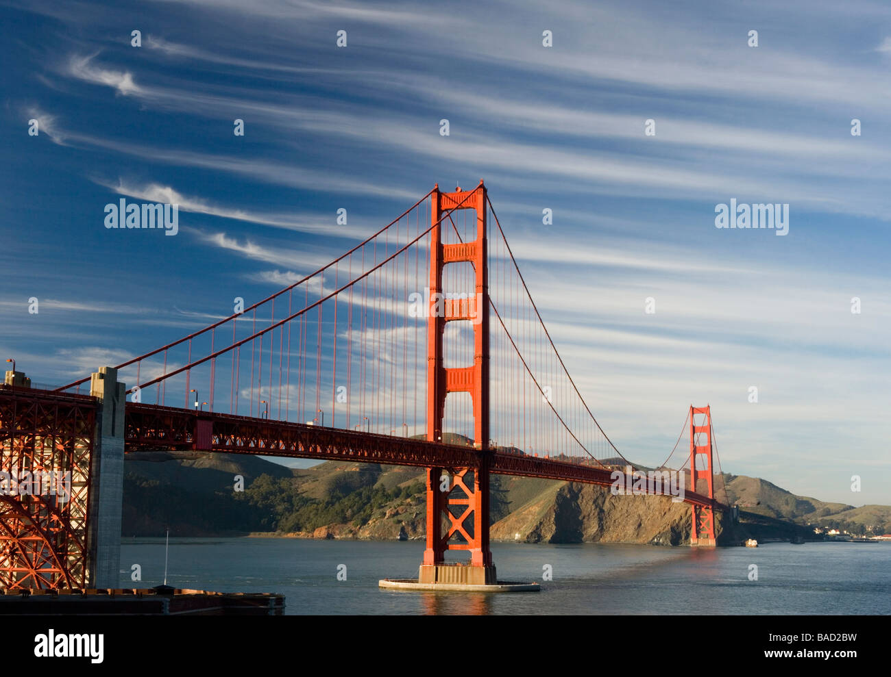 Golden Gate Bridge in San Francisco, USA Stock Photo