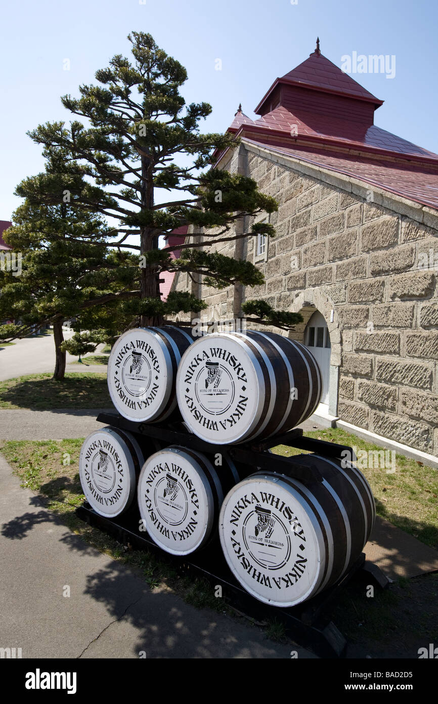 Nikka Yoichi single malt whisky distillery in Yoichi Hokkaido Japan on Thursday 16th April 2009 Stock Photo