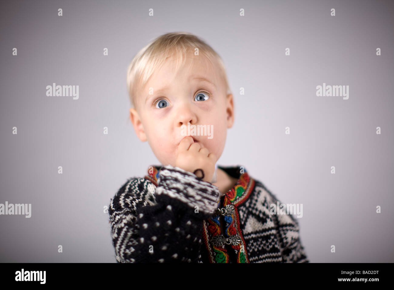 Surprised Child Stock Photo