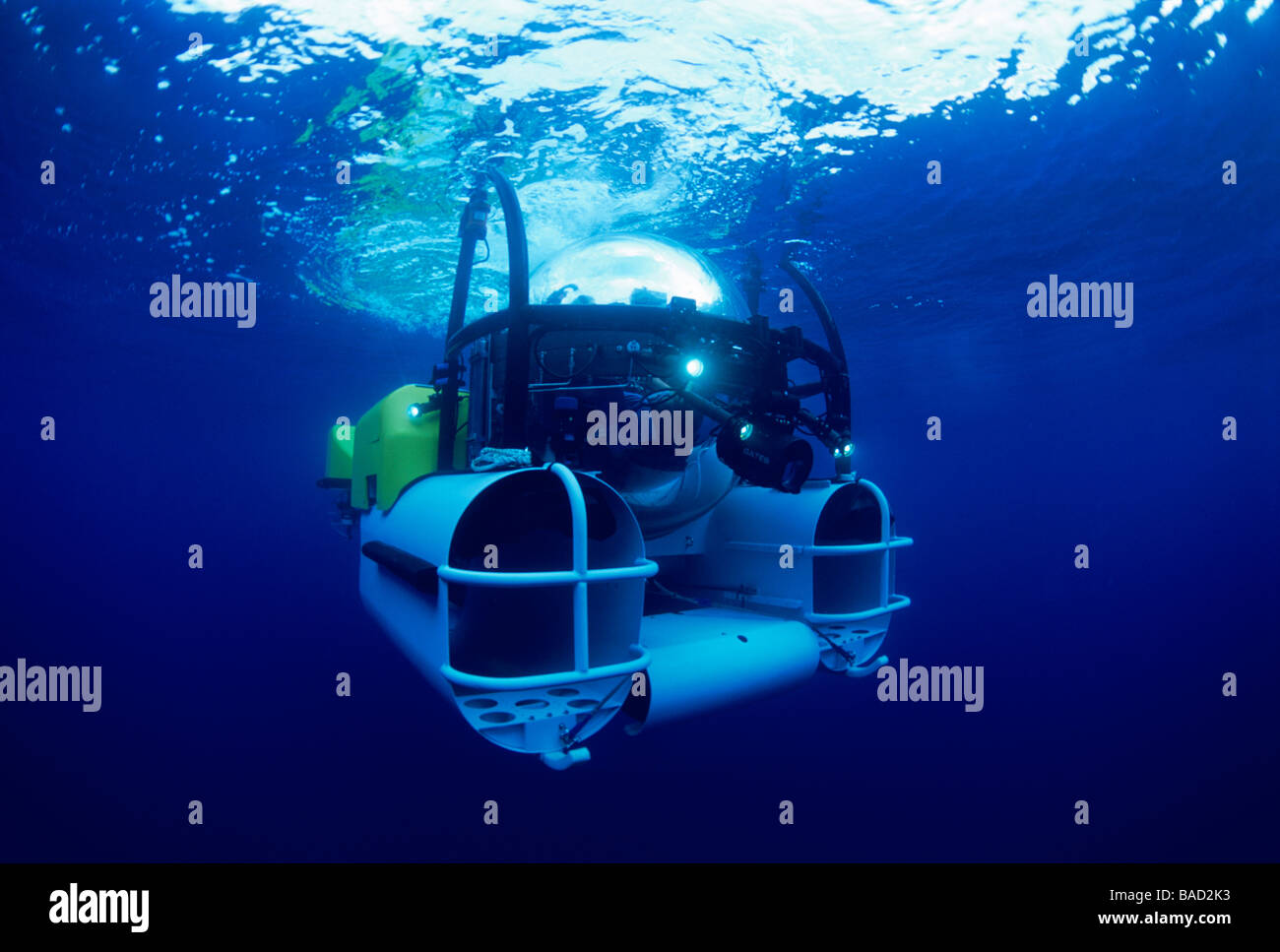 DeepSee deep diving submersible Cocos Island Costa Rica Pacific Ocean