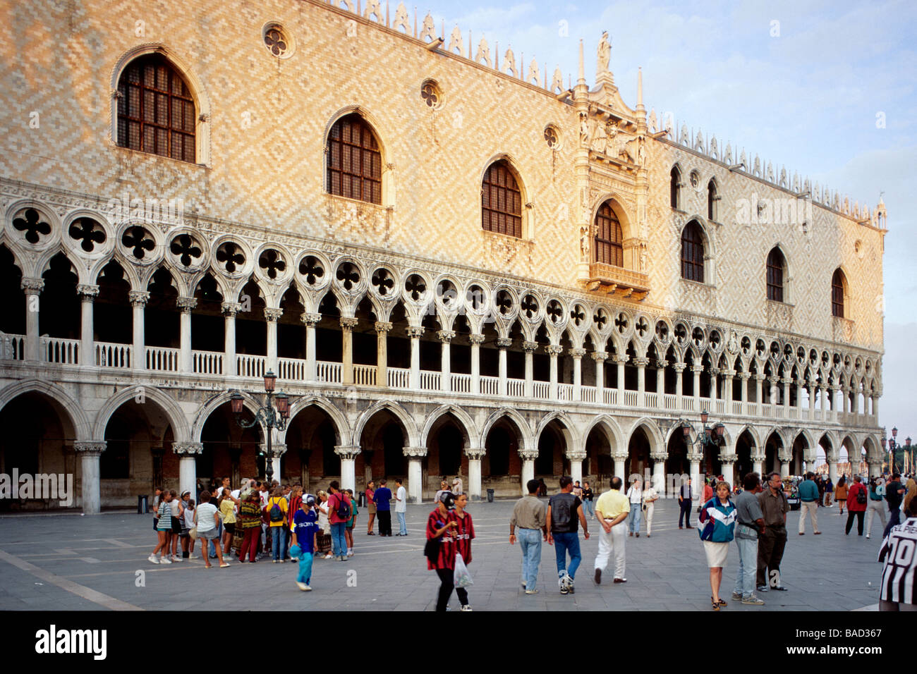 Italien, Venedig, Stadtteil San Marco, Piazetta, Palazzo Ducale, Dogenpalast Stock Photo