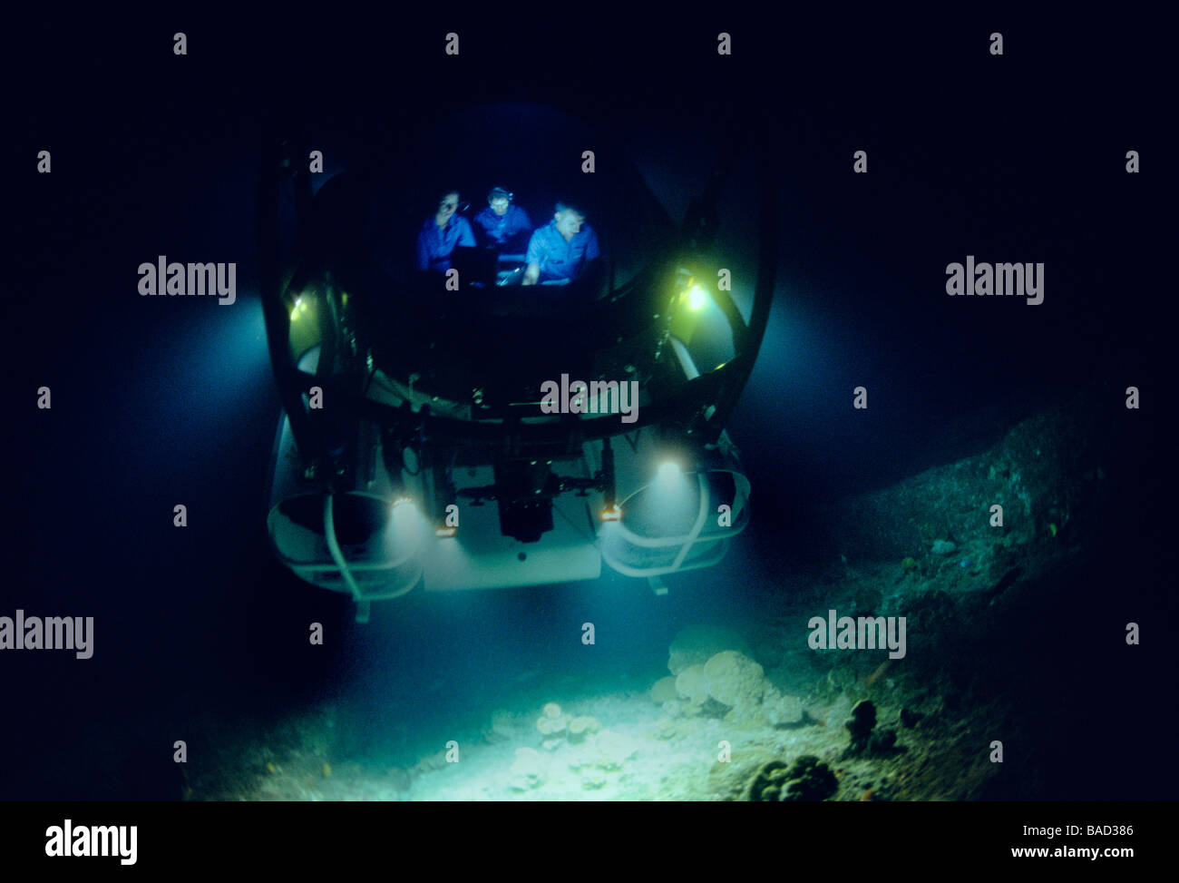 DeepSee deep diving submersible Cocos Island Costa Rica Pacific Ocean