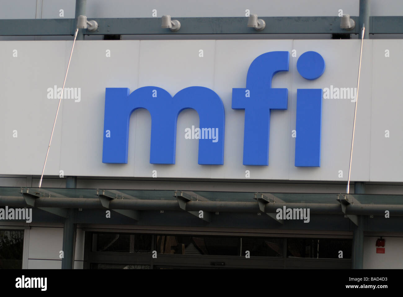 An MFI store closed Kingston Upon Thames Greater London UK Stock Photo