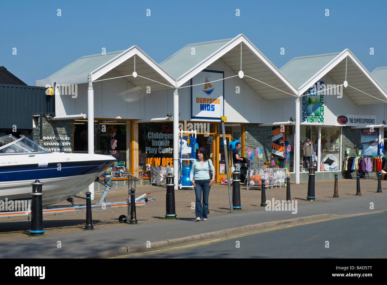 Windermere Quays, shops and visitor centre, BownessonWindermere, Lake