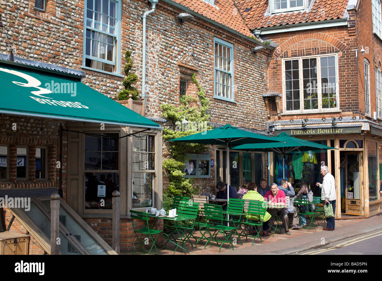 Byford s cafe and deli at Holt in Norfolk Stock Photo