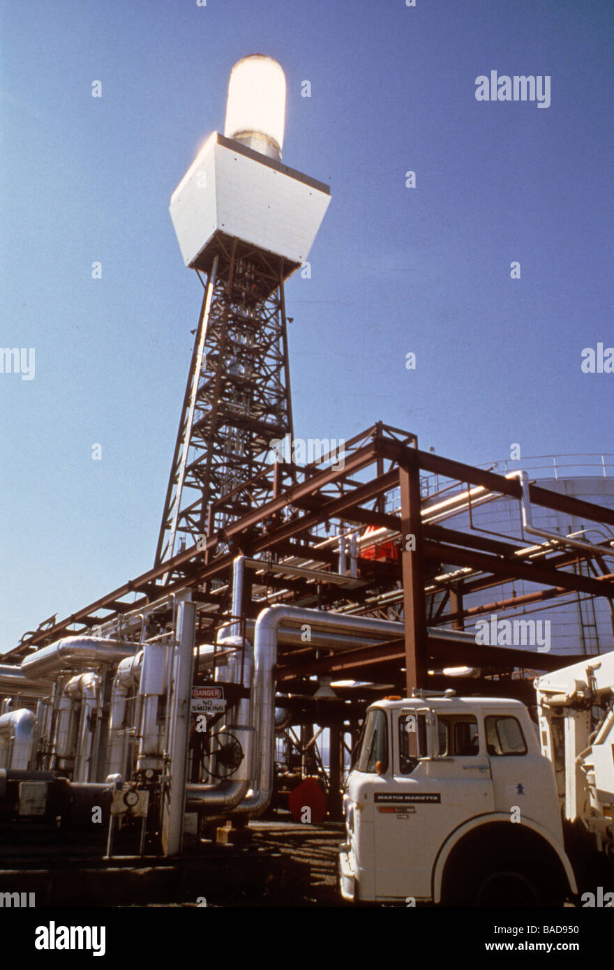 Solar One power electric plant generate station facility Barstow