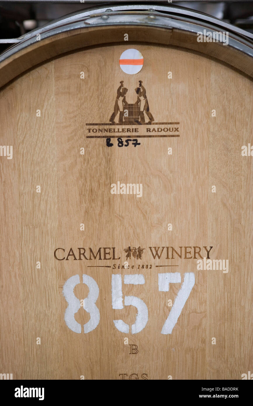 Israel, Northern District, Galilee, Zichron Yaacov, the barrels of