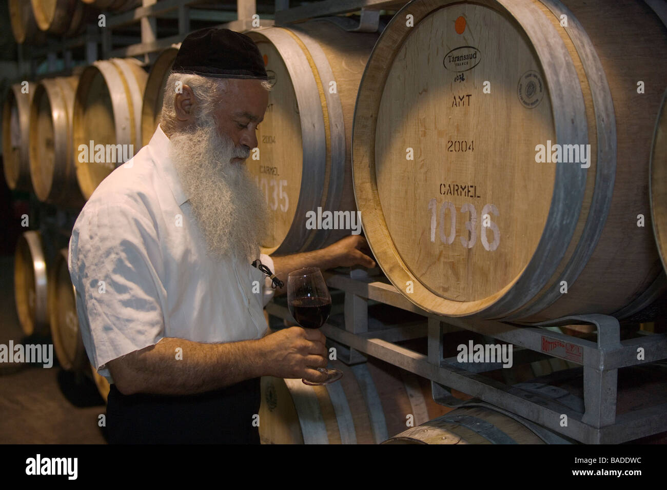 Israel, Northern District, Galilee, Zichron Yaacov, religious cellars