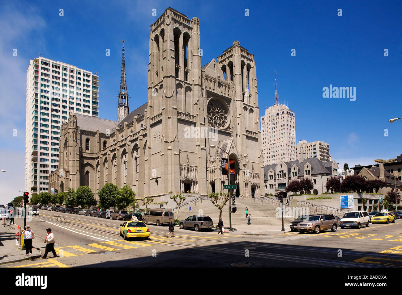 United States, California, San Francisco, Nob Hill, Grace Cathedral