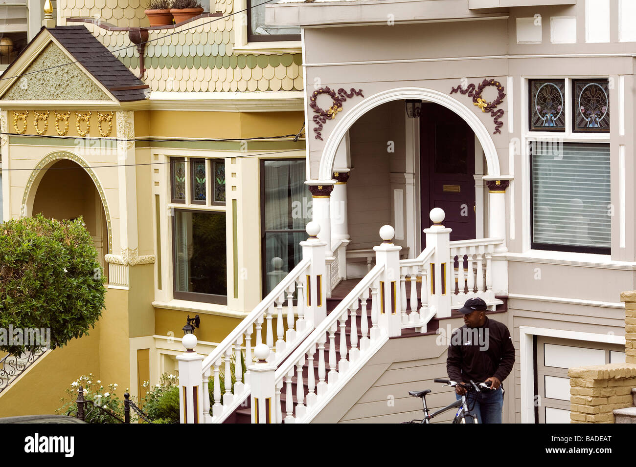 United States, California, San Francisco, Haight Ashbury District, Lyon Street, traditional