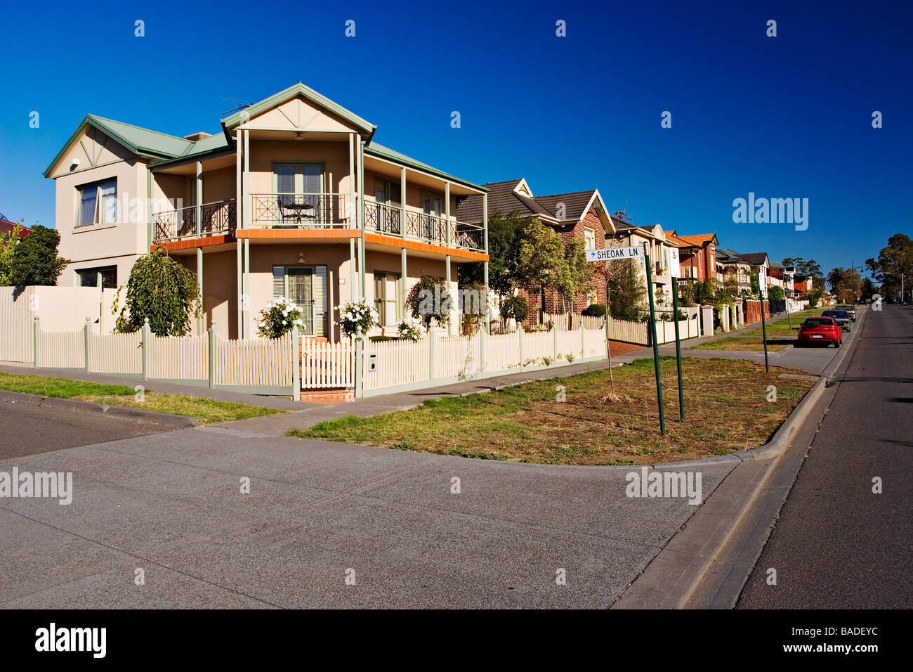 Residential Homes / Australian homes on an housing estate.The location