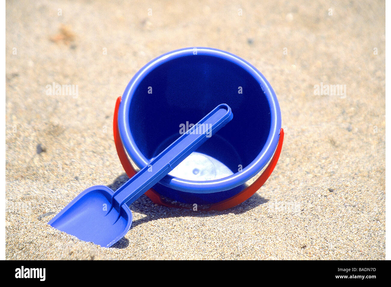 Bucket and spade Stock Photo Alamy