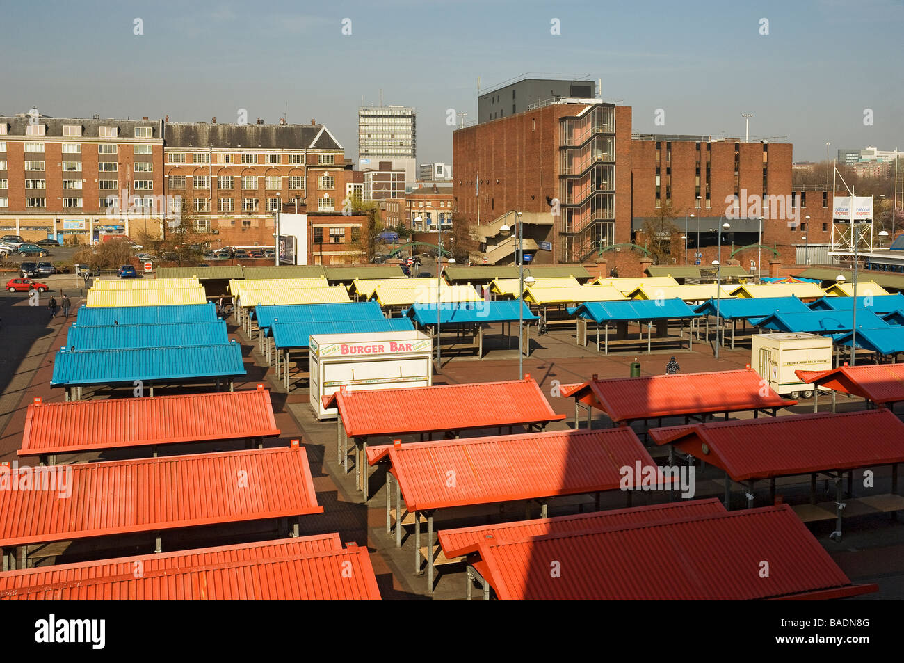 Leeds open air market hires stock photography and images Alamy