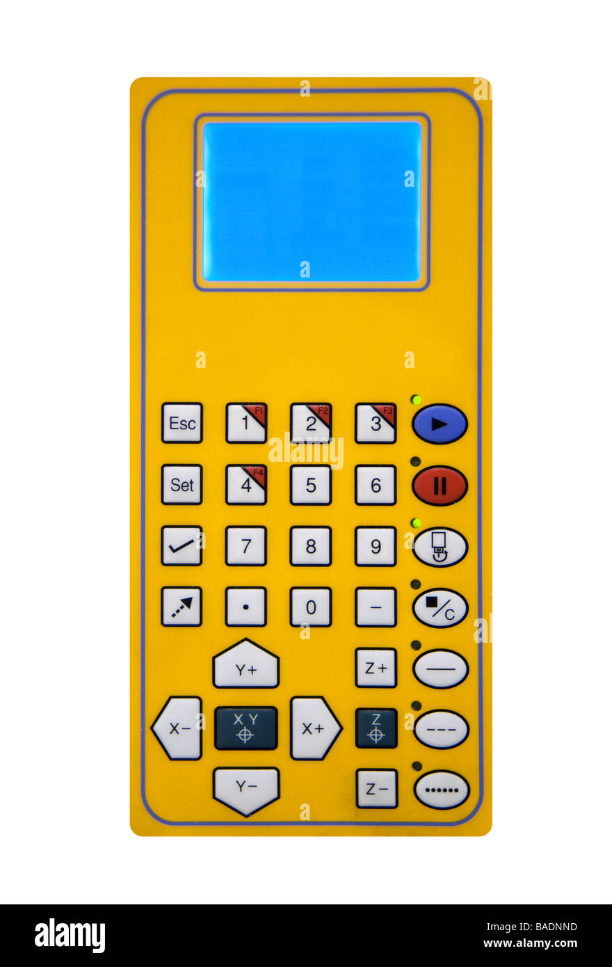 Control panel The device of data input for machine tools with digital ...