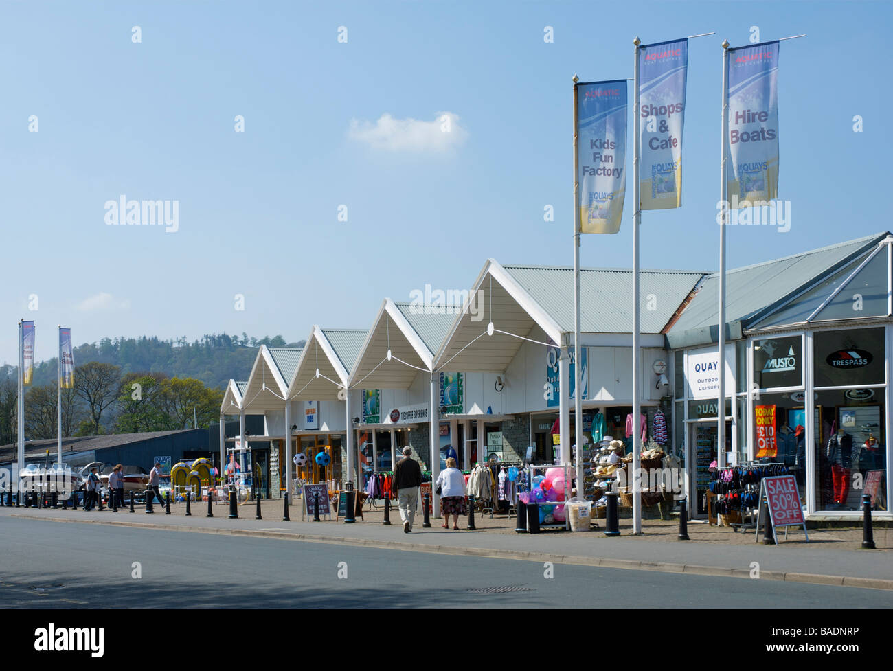 Windermere Quays, shops and visitor centre, BownessonWindermere, Lake