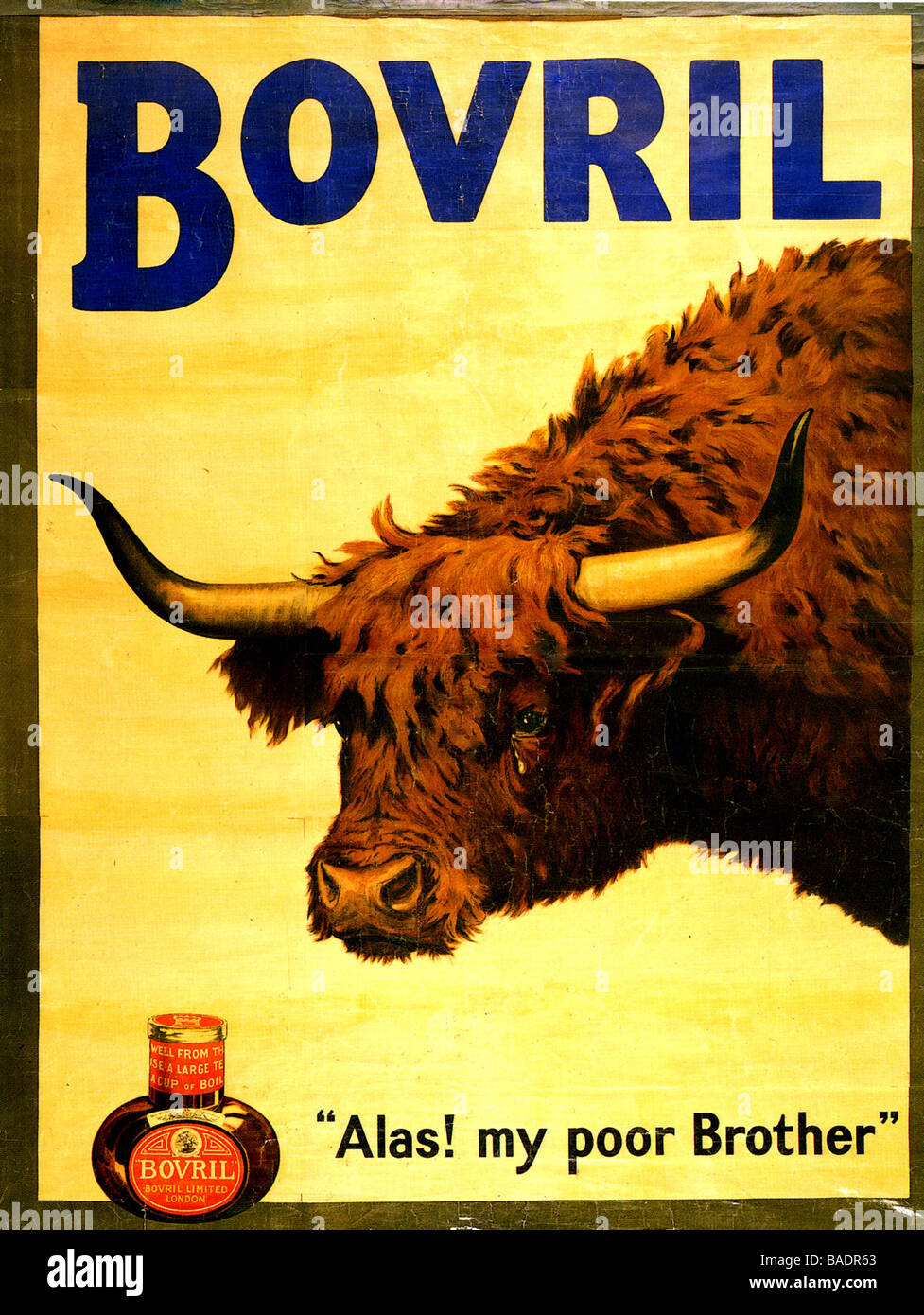 BOVRIL advert from 1905 Stock Photo