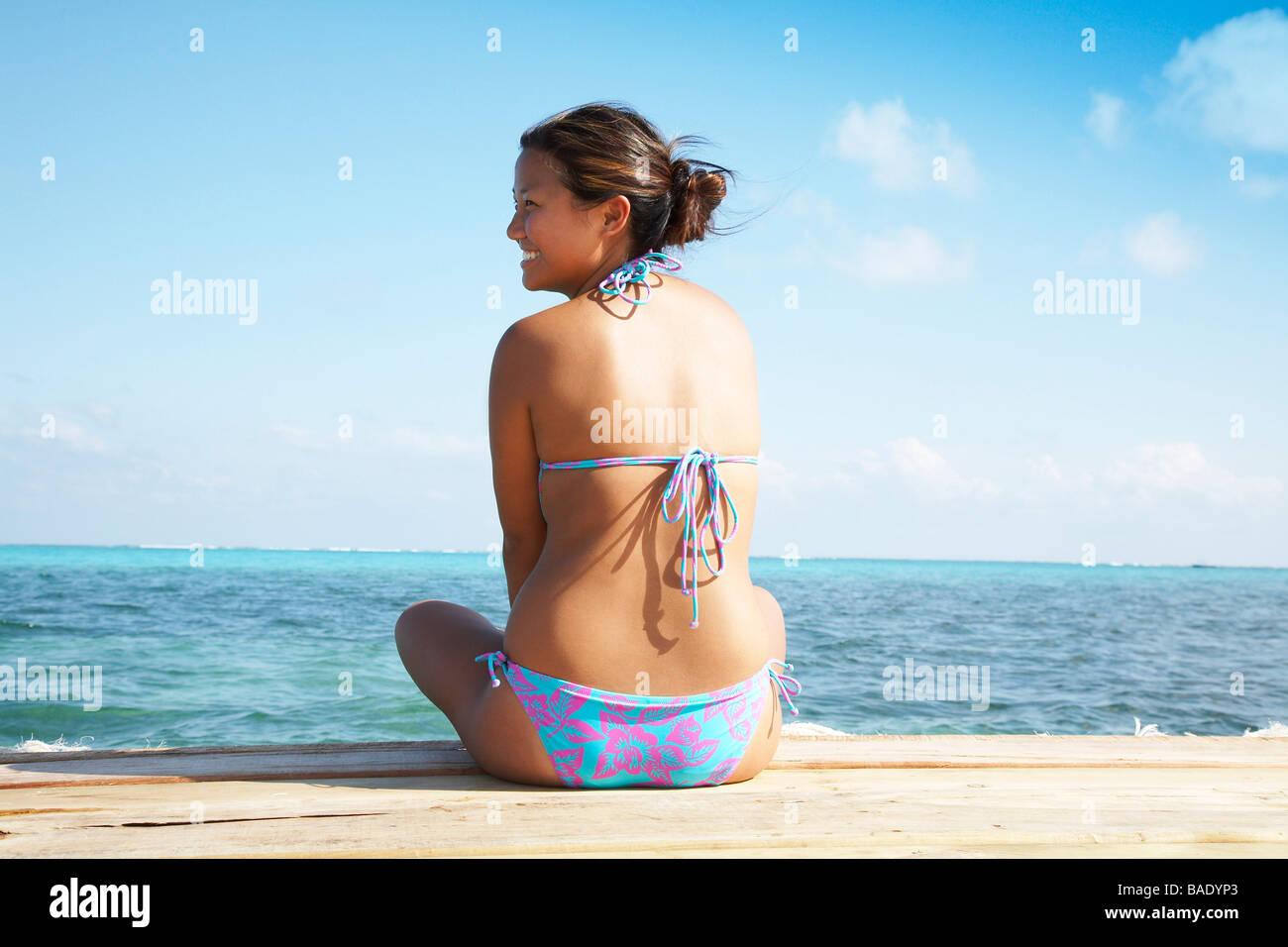 Female bikini 30 40 year old hi-res stock photography and images - Alamy