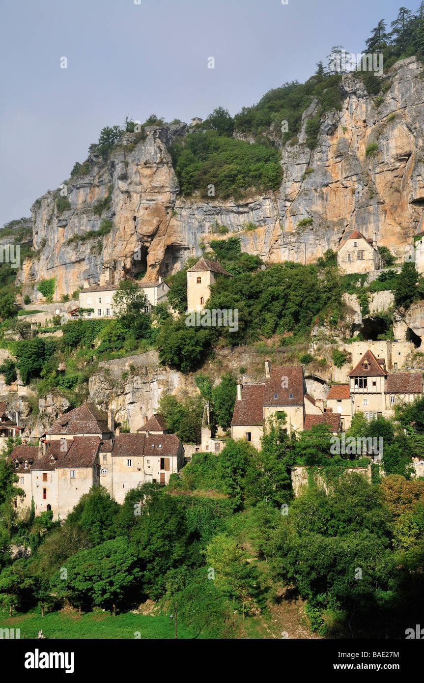 Rocamadour, Lot, Midi-Pyrenees, France Stock Photo