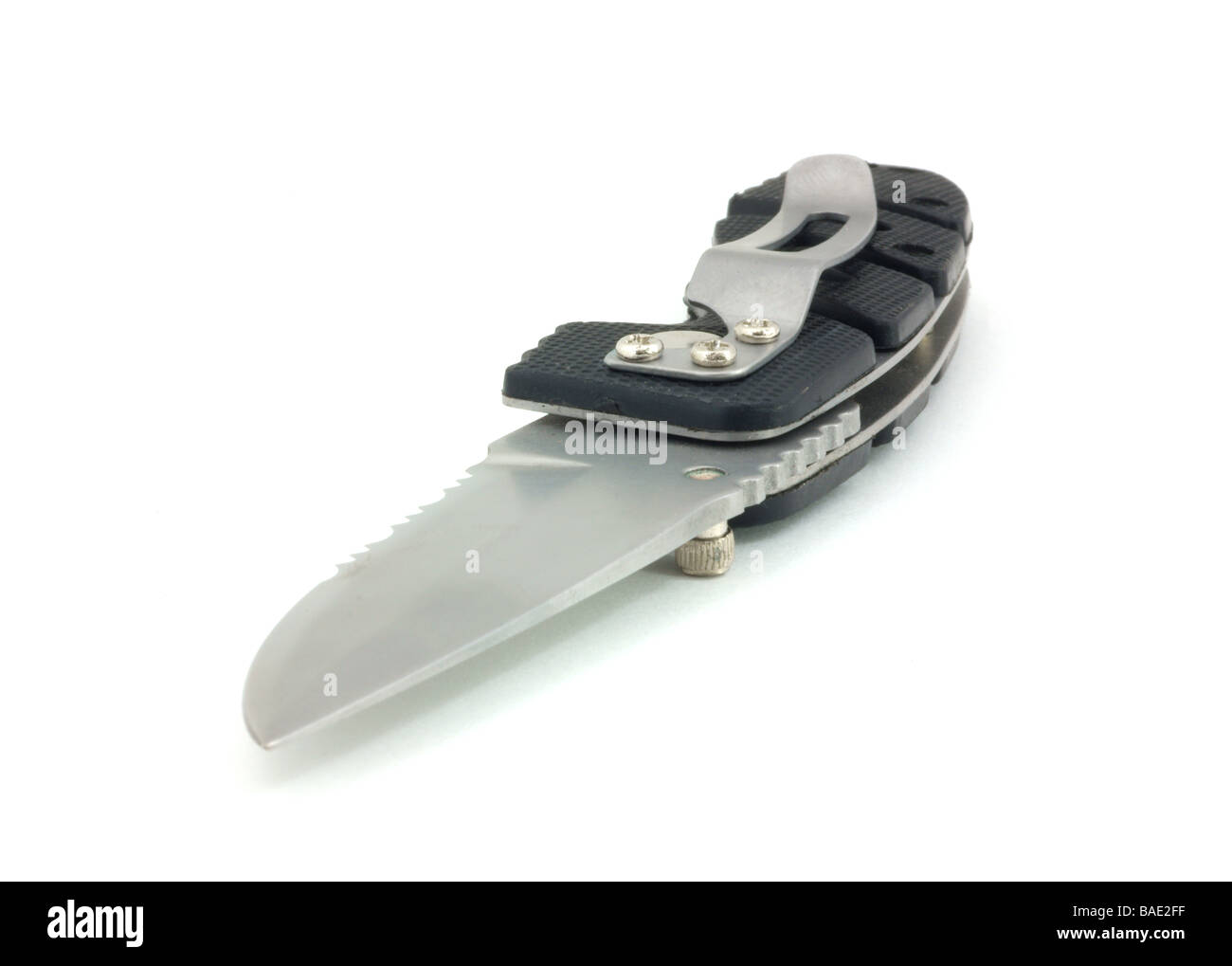 Pocket knife open Stock Photo Alamy