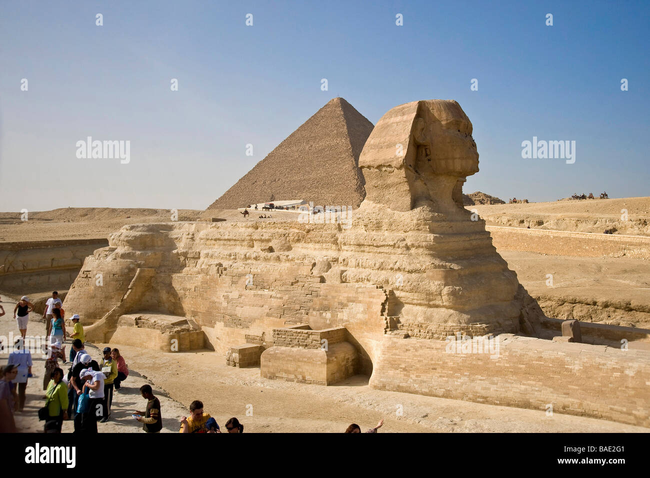 The Great Sphinx of Giza, Cairo, Egypt, North Africa, Africa Stock ...