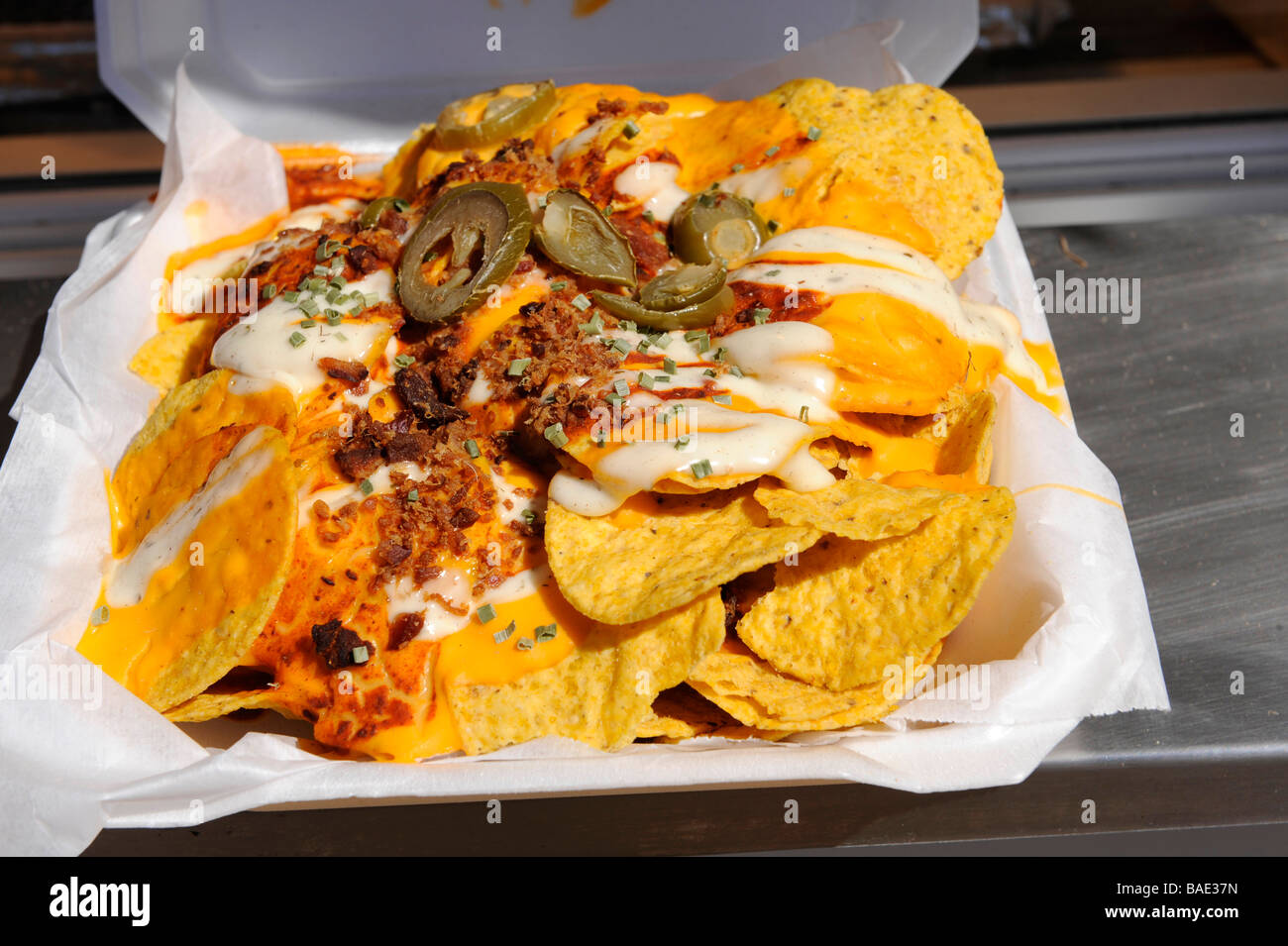 Food at Strawberry Festival Plant City Florida Stock Photo Alamy