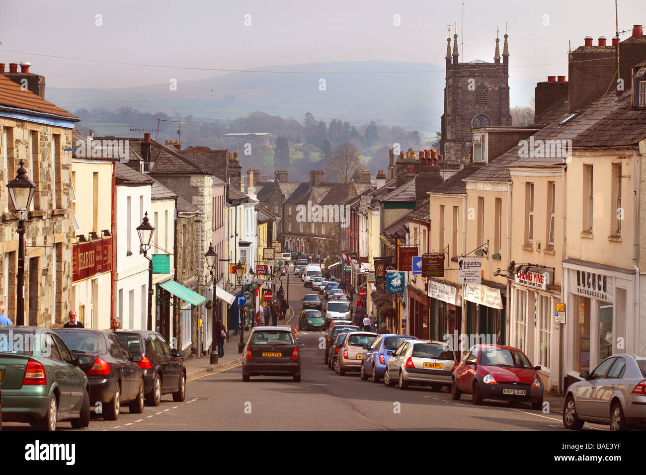 West Street, Tavistock in Devon, England Stock Photo Alamy