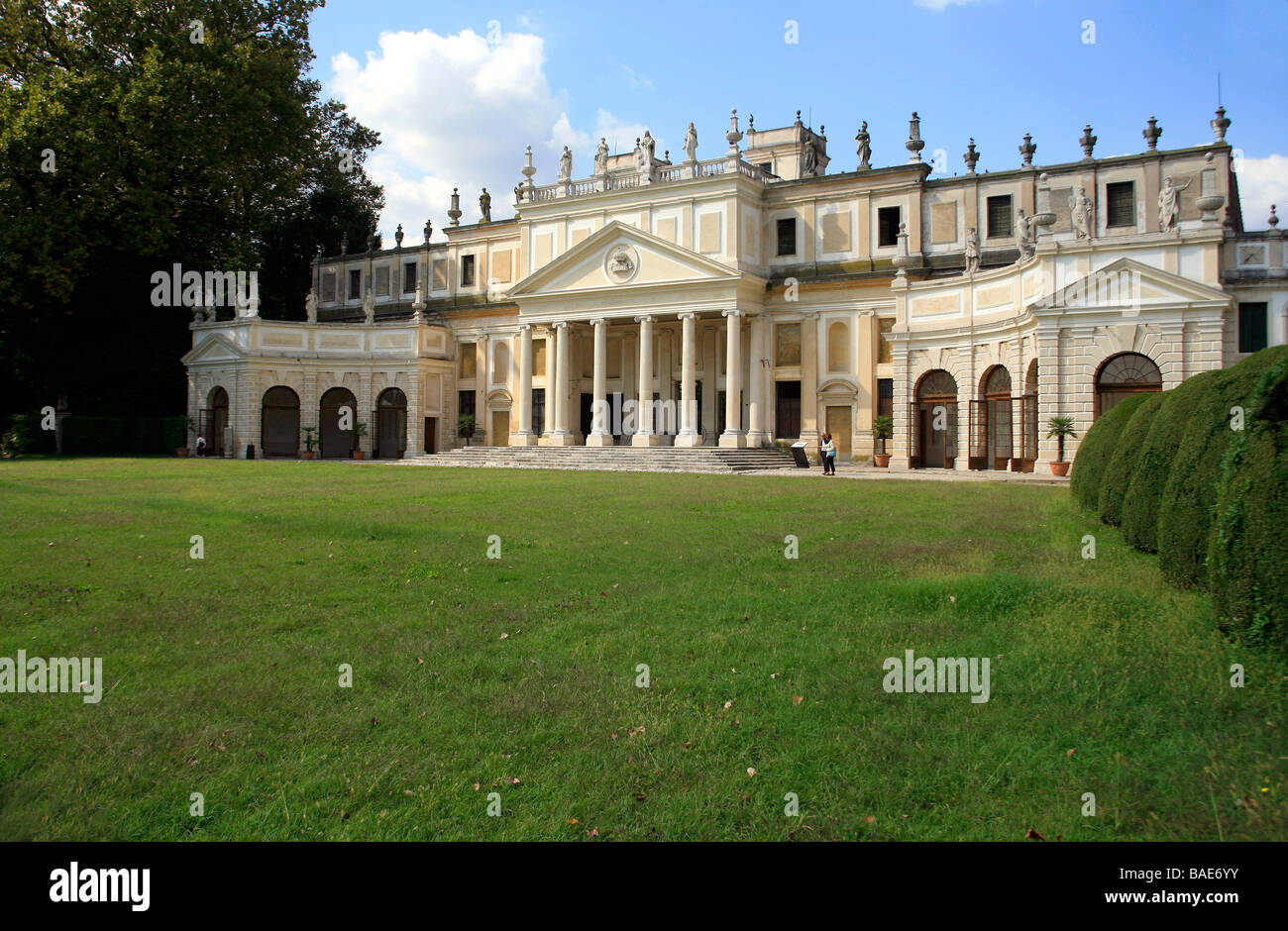 Stables, Villa Pisani, Stra, Veneto, Italy Stock Photo