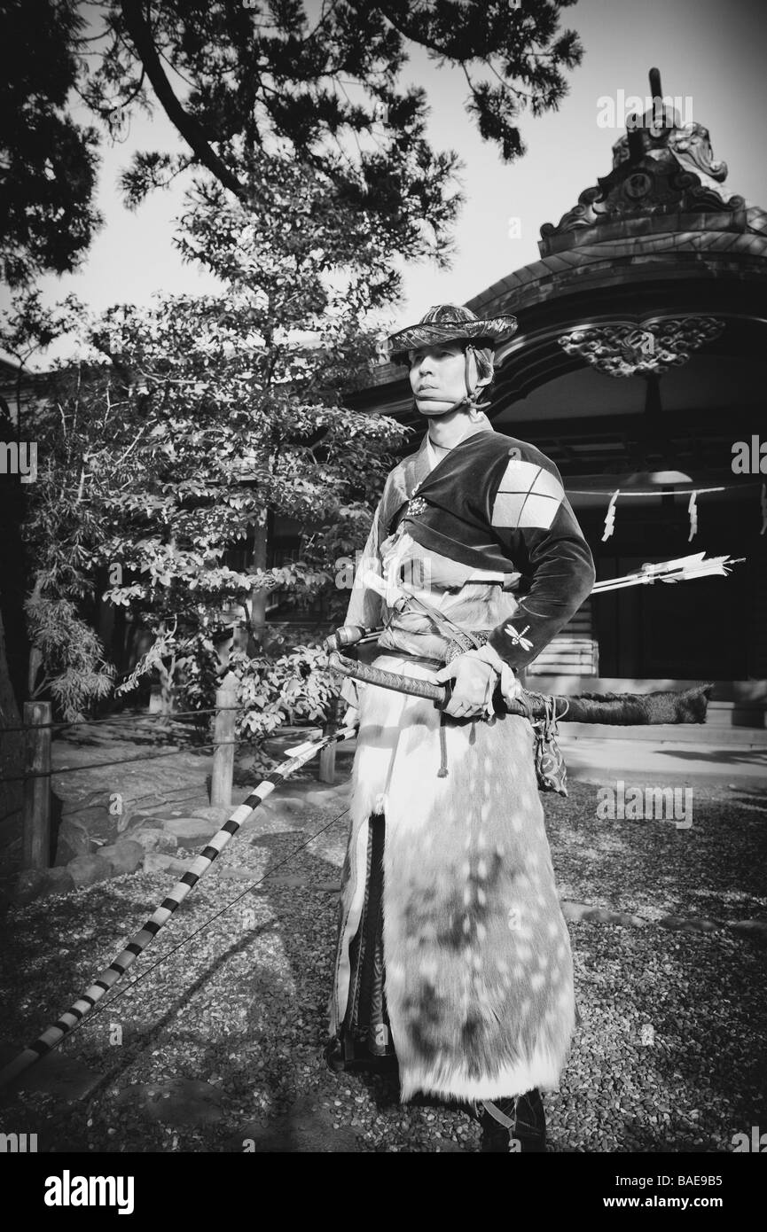 Samurai Black and White Stock Photos & Images - Alamy