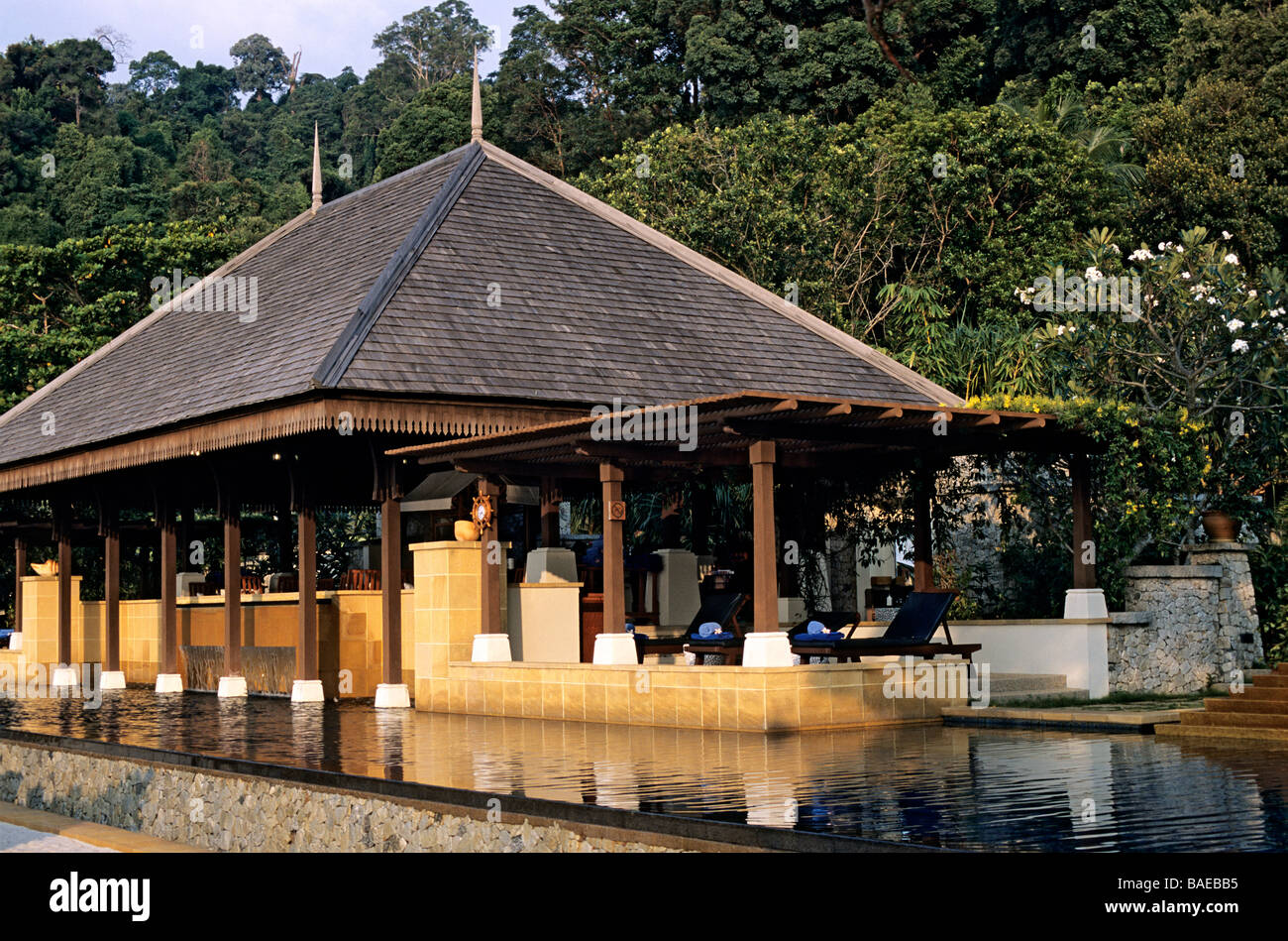 Malaysia, Perak Federal State, Pangkor Island, Laut Resort Stock Photo