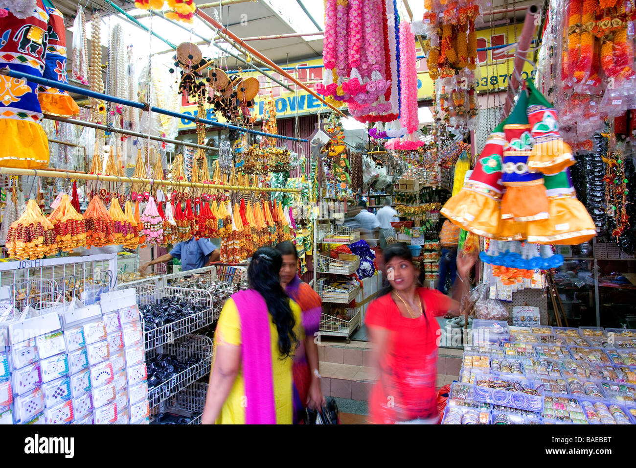 Singapore, Little India, Indian store Stock Photo Alamy