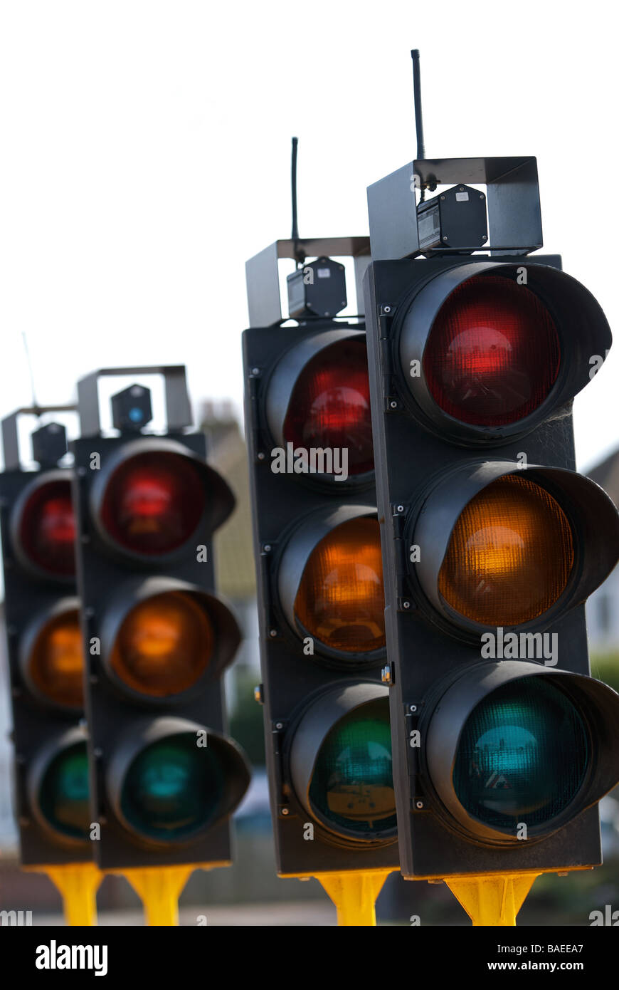 Temporary traffic lights uk hires stock photography and images Alamy