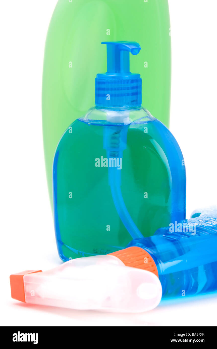 object on white Bottle of liquid soap Stock Photo - Alamy