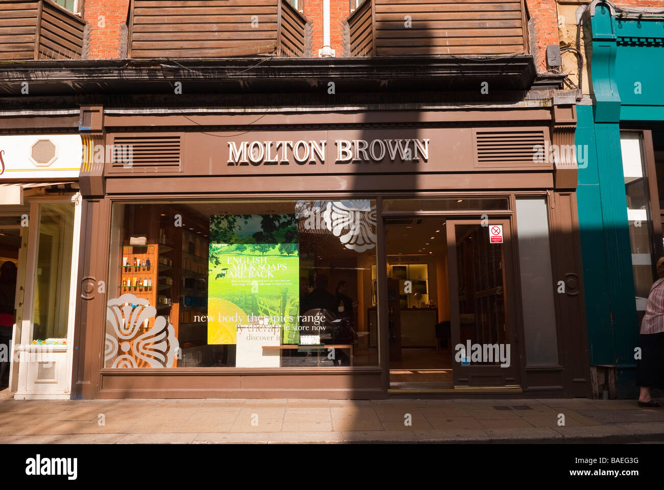 The Molton Brown shop store in York,Yorkshire,Uk Stock Photo Alamy