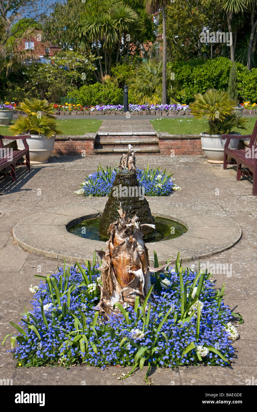 Connaught Gardens, Sidmouth, Devon Stock Photo Alamy